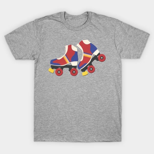 70s Roller Skates T-Shirt by Rosi Feist